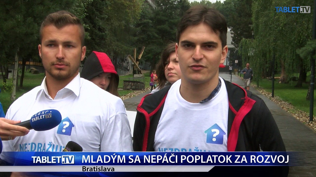 Študenti sú proti poplatku za rozvoj, zníži vraj dostupnosť bývania 