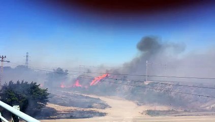 Feu de Fos : importantes flammes dans la zone industrielle du Tonkin