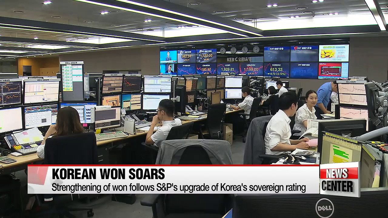 Korean won trades around a near 14-month intraday high against US dollar on Wed.