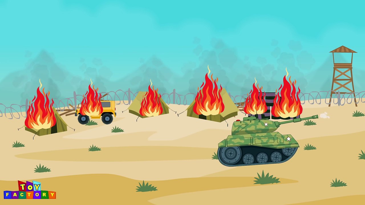 Tanker for Children - Army Cartoon videos for children - Tanker Cartoon for kids - Video for kids
