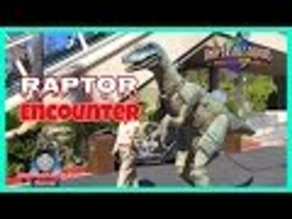 Universal Studios Hollywood Jurassic Park Raptor Encounter BRAVO | Liam and Taylor's Corner