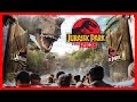 JURASSIC PARK: River Adventure Ride Front Seat POV Universal Studios | Liam and Taylor's Corner