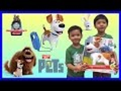 My Best Friend MAX Walking Talking Friend The SECRET LIFE of PETS Unboxing | Liam and Taylors Corner