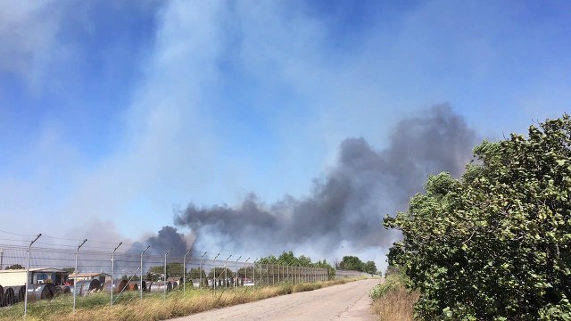 Incendie de Fos : toujours des flammes sur une zone industrielle