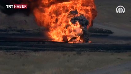 DAEŞ Kerkük'te petrol kuyusuna sabotaj düzenledi