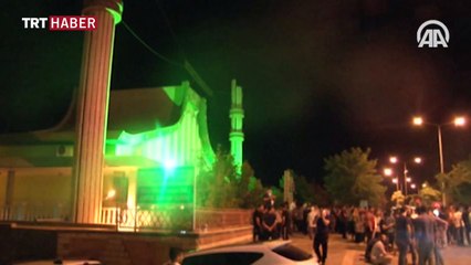 Ezan erken okununca darbe girişimi sandılar