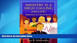 Choose Book Ministry Is a High Calling (Aim Low): Reflections of a Parish Novice