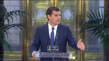 Rivera da "por descontado" que Sánchez aprueba sus seis condiciones a Rajoy