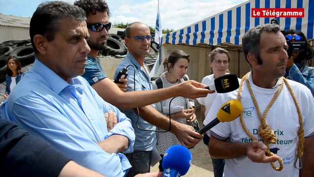 Sulniac (56). Xavier Beulin défend toutes les filières d'élevage en Bretagne