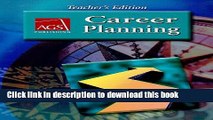 [Download] CAREER PLANNING TEACHERS EDITION (AGS CAREER PLANNING) Paperback Online