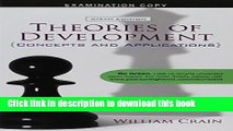 [PDF] Theories of Development (Concepts and Applications) 6th Edition (Examination Copy) Full Online