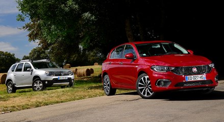 Dacia Duster vs Fiat Tipo : la loi du marché [COMPARATIF VIDEO]