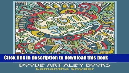 [Read PDF] My Coloring Journal: Live, Laugh, Love (Doodle Art Alley Books) (Volume 9) Download Free