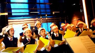 2012年12月24日聖嘉祿學校到麗思卡爾頓酒店報佳音(1)