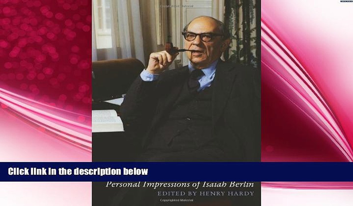complete  The Book of Isaiah: Personal Impressions of Isaiah Berlin
