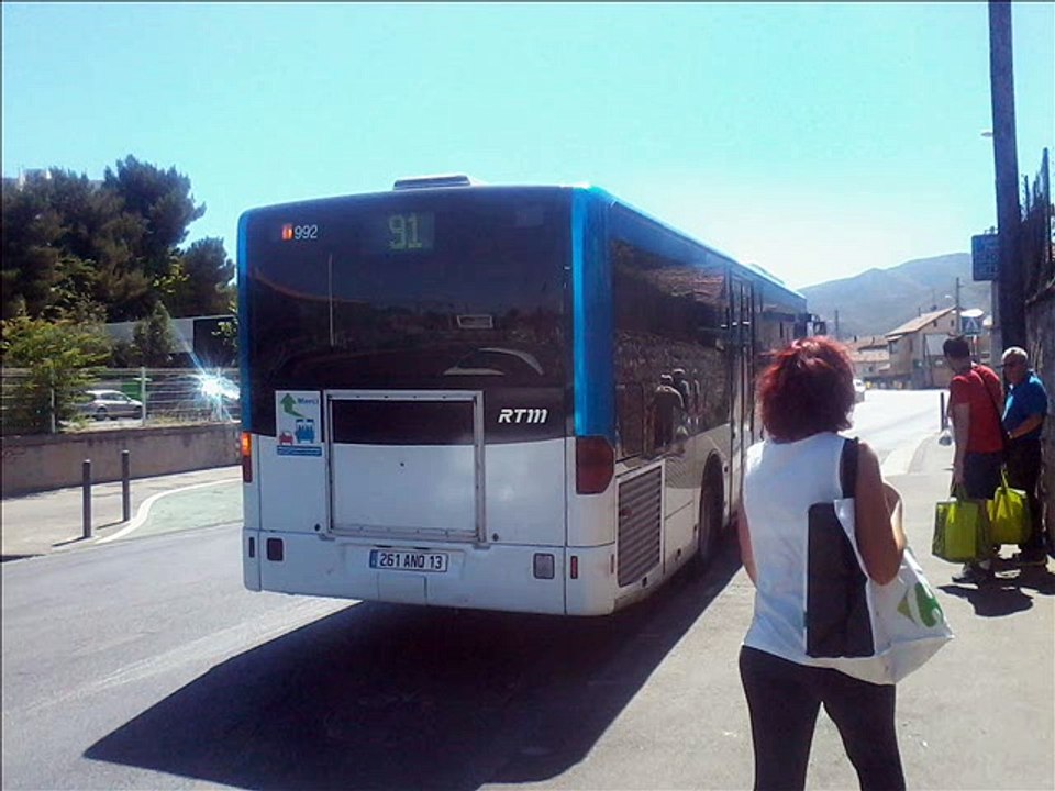 Sound Bus Mercedes-Benz Citaro n°992 de la RTM - Marseille sur la ligne 91