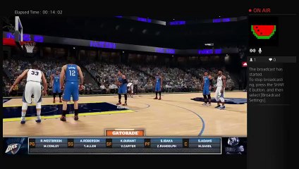 M_Viney's Live nba 2k16 broadcast