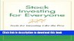 [Popular] Stock Investing for Everyone: Tools for Investing Like the Pros Paperback Collection