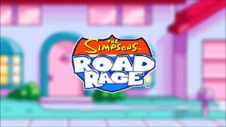 Main Menu - The Simpsons: Road Rage (GBA)