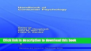 [Popular Books] Handbook of Consumer Psychology (Marketing and Consumer Psychology) Full Online
