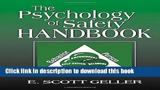 [Popular Books] The Psychology of Safety Handbook Full Online