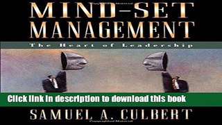 [Popular Books] Mind-Set Management: The Heart of Leadership Free Online