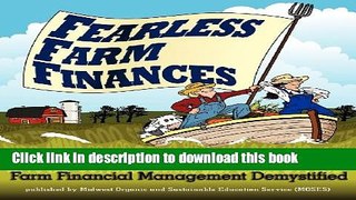 [Popular] Fearless Farm Finances: Farm Financial Management Demystified Paperback Online