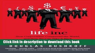 [Popular] Life Inc.: How the World Became a Corporation and How to Take It Back Hardcover Collection