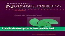 [Download] Applying Nursing Process: A Step-By-Step Guide Kindle Free