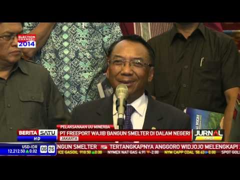 Jero Wacik: Freeport Harus Buat Smelter di Indonesia