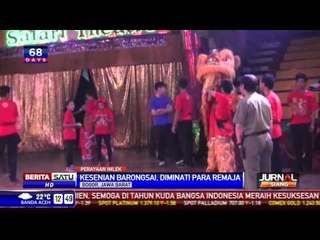 Barongsai Disukai Pemuda Lintas Suku