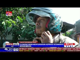 Keterbatasan Fisik Tak Halangi Niat Djumono Jadi Caleg