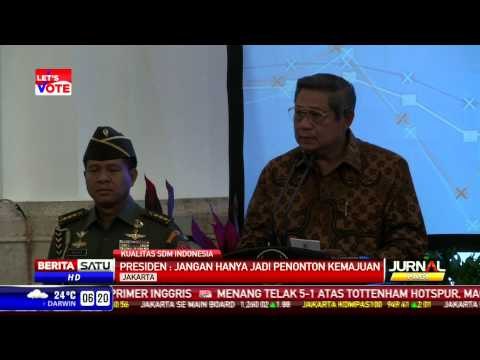 SBY: Kualitas SDM Ditingkatkan Agar Siap Hadapi Tantangan