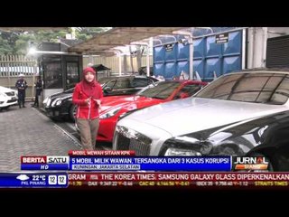 Sejumlah Mobil Mewah Wawan Terparkir di KPK