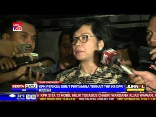 KPK Telusuri THR DPR Melalui Karen Agustiawan