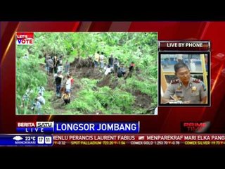 Download Video: Pencarian Korban Longsor Jombang Dihentikan Sementara