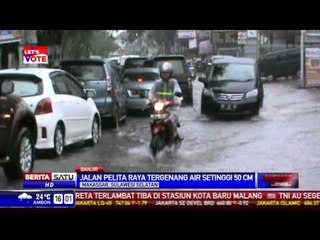 Sejumlah Jalan di Makassar Banjir Setengah Meter