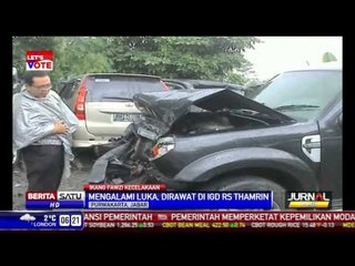 Ikang Fawzi Kecelakaan di Tol Cipularang