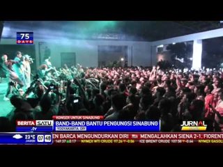 Musisi Yogyakarta Galang Dana untuk Korban Sinabung