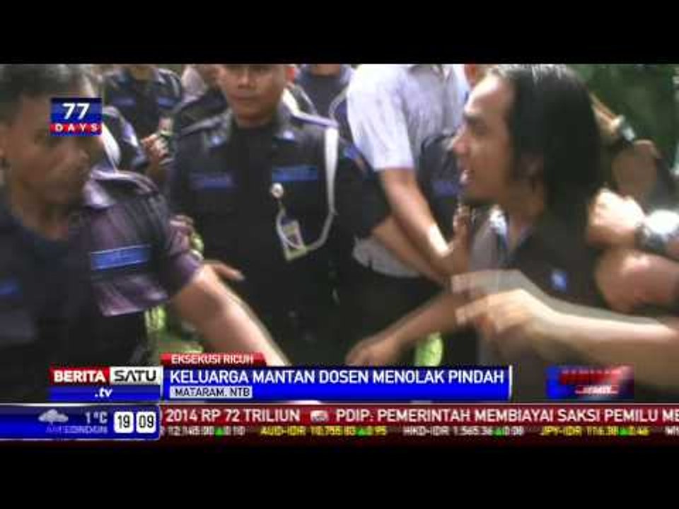 Eksekusi Rumah Dinas Unram Ricuh