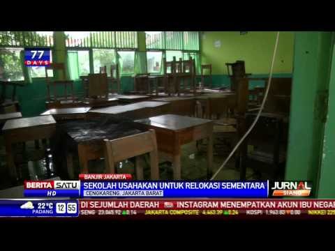 Sekolah Kebanjiran, Siswa SMPN 108 Cengkareng Belajar dari Internet