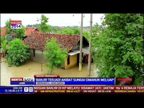 Banjir di Indramayu Meluas, 31 Kecamatan Terendam