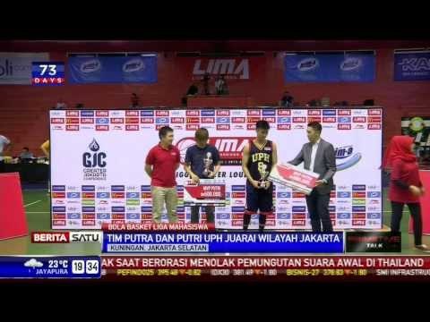 Tim Basket Putra-Putri UPH Juara di Jakarta