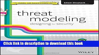 [Popular] Threat Modeling: Designing for Security Hardcover Free