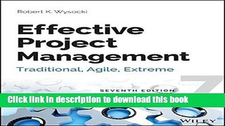 [Popular] Effective Project Management: Traditional, Agile, Extreme Hardcover Free