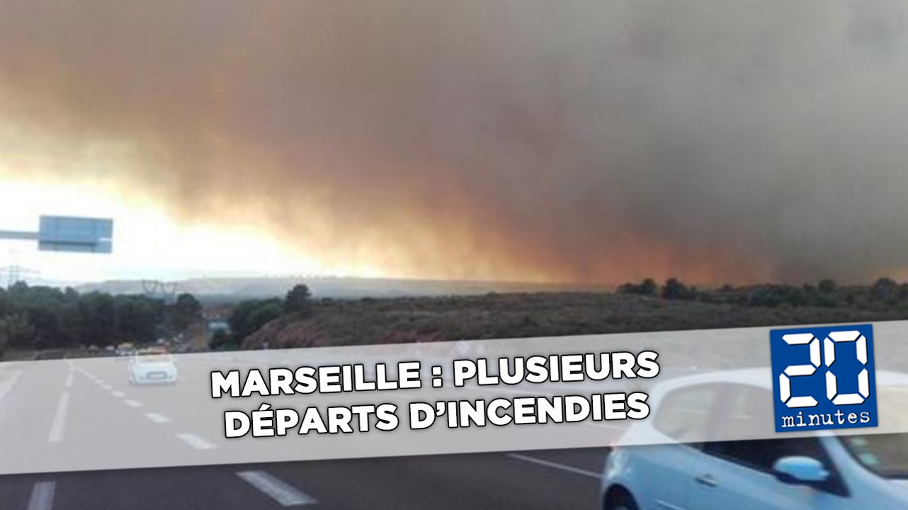 Marseille : Plusieurs départs d’incendies