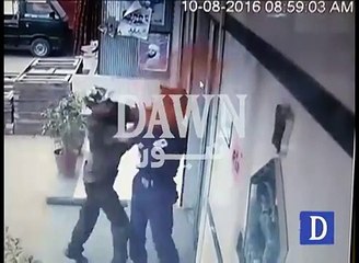 CCTV footage of robbery in Karachi