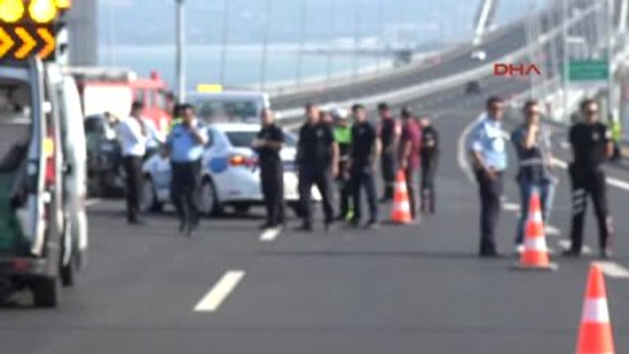 Kocaeli Osmangazi Köprüsü'nde İlk Ölümlü Kaza: 1 Polis Şehit, 2 Yaralı 2-