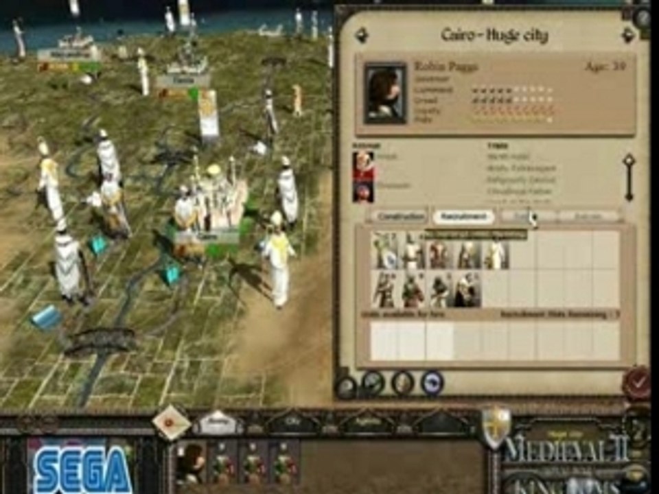 Medieval 2 Total war : kingdoms crusaders campain