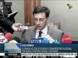 Colombia: Consejo de Estado considera ilegales pruebas contra Córdoba